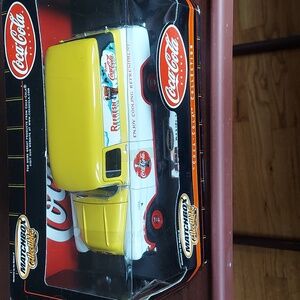 Match box collectibles  coca -cola collection 1957 gmc panel van new in box